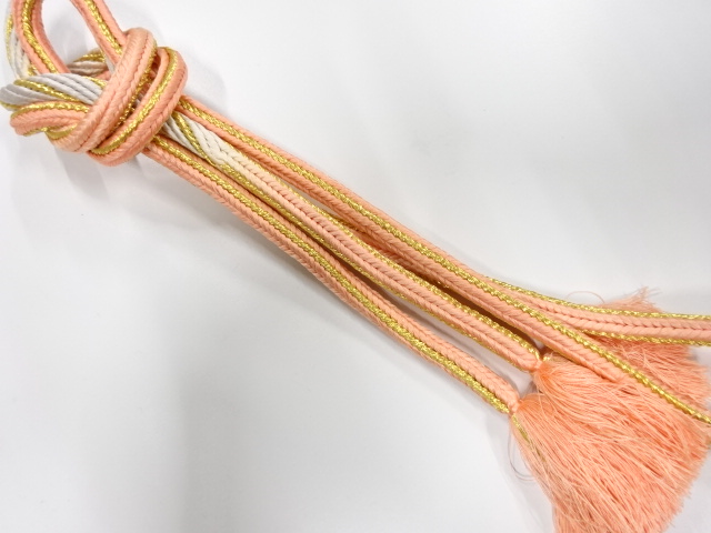 正絹　手組帯締め